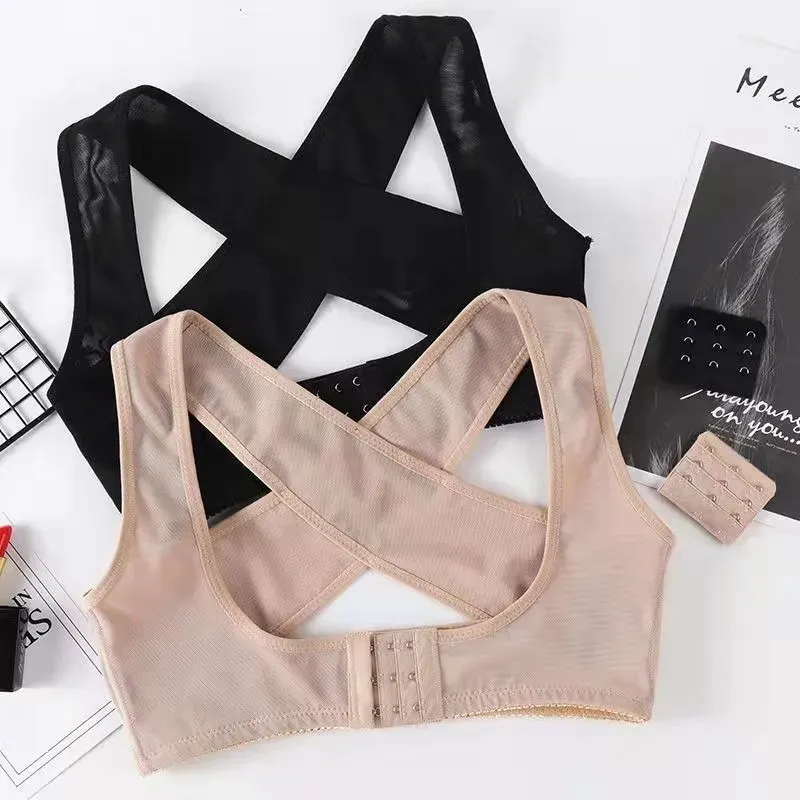 Corset invisible pour femme, correcteur de posture pour la poitrine, ceinture de soutien du dos et des épaules, attelle de correction posturale pour les soins de santé
