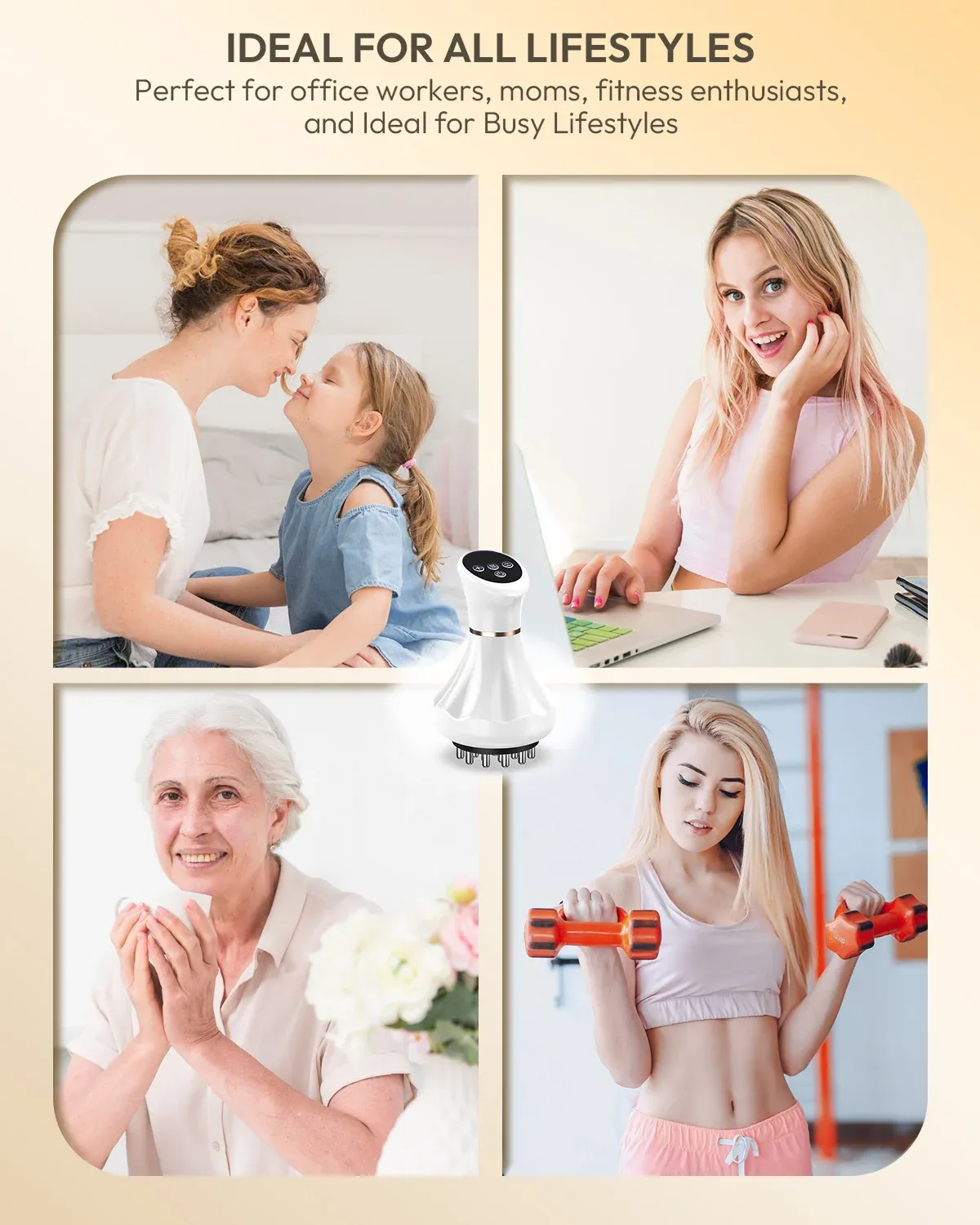Masseur électrique pour les bras et les hanches