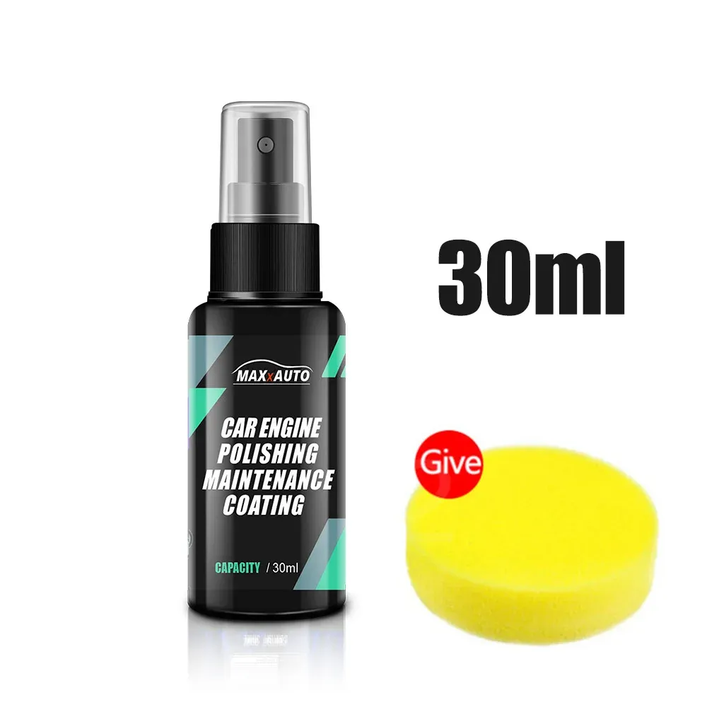Nettoyant pour compartiment moteur, rénovateur et décontaminant puissant, produit de nettoyage et de polissage pour voiture 10