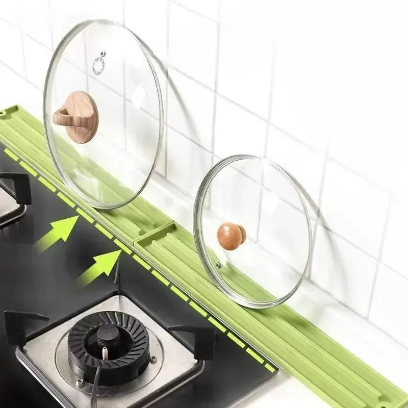 Support de rangement en silicone pour évier avec égouttoir, pour savon, éponge, brosse à récurer et ustensiles de cuisine
