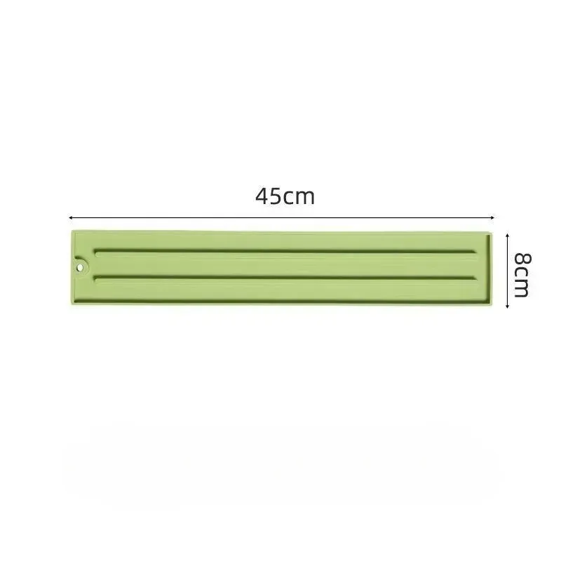 Support de rangement en silicone pour évier avec égouttoir, pour savon, éponge, brosse à récurer et ustensiles de cuisine 5