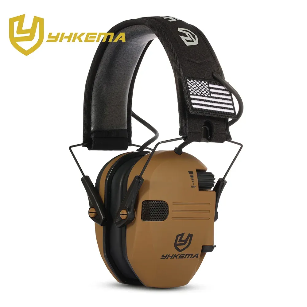 Casque de tir électronique tactique à protection auditive et amplification sonore pour la chasse 2
