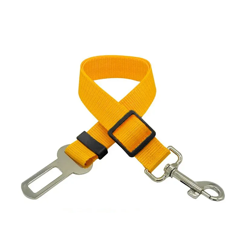 Ceinture de sécurité pour chien, harnais de voiture robuste 12