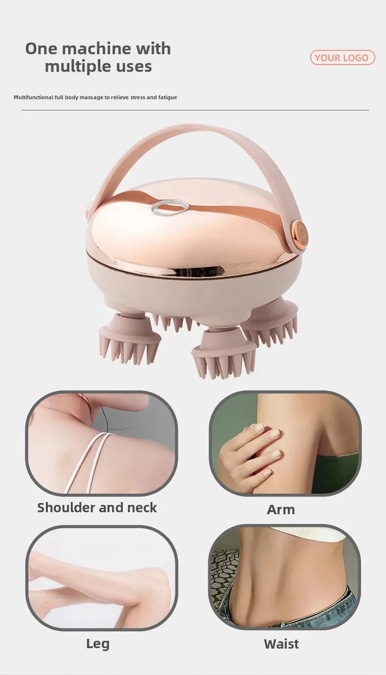 Détails des griffes de massage