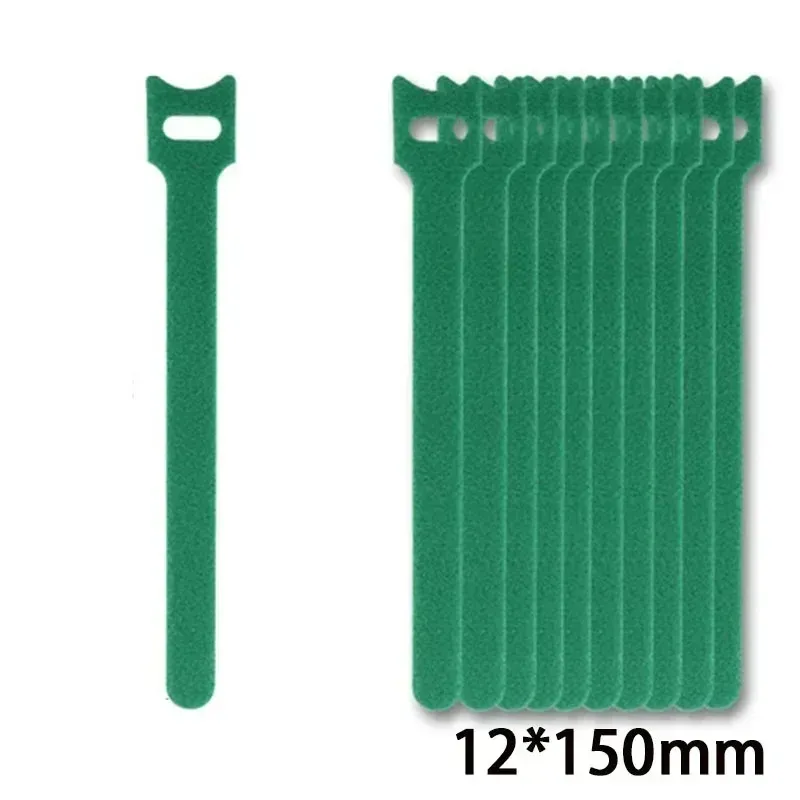 Attaches autocollantes réutilisables en nylon pour gestion de câbles 10
