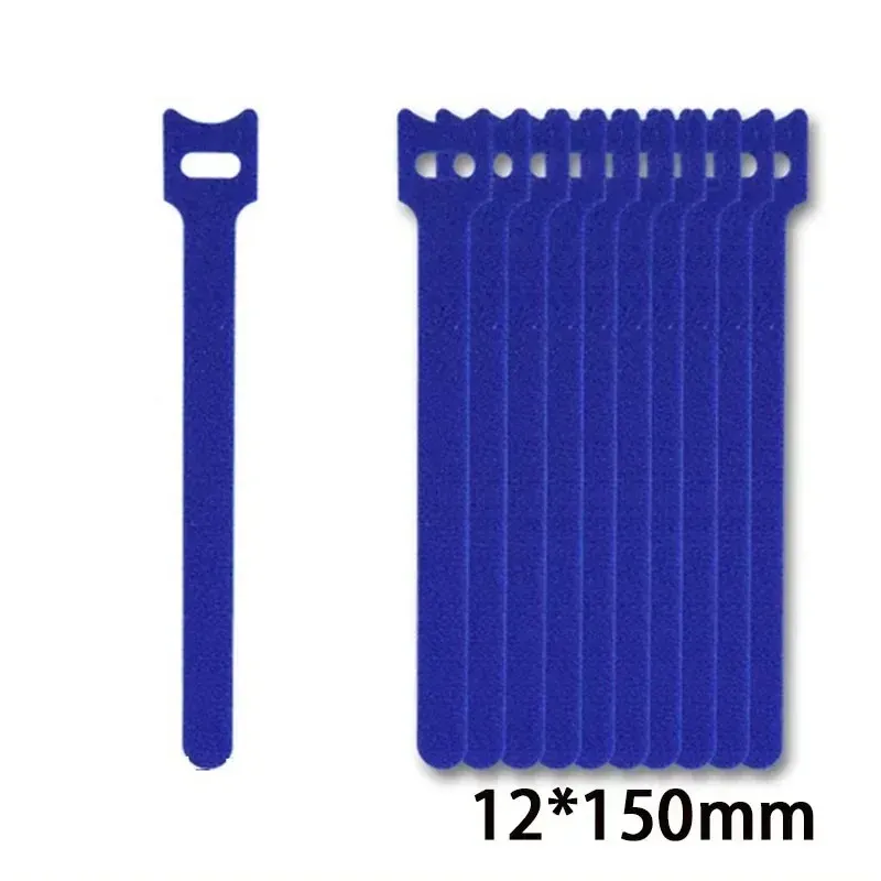 Attaches autocollantes réutilisables en nylon pour gestion de câbles 9