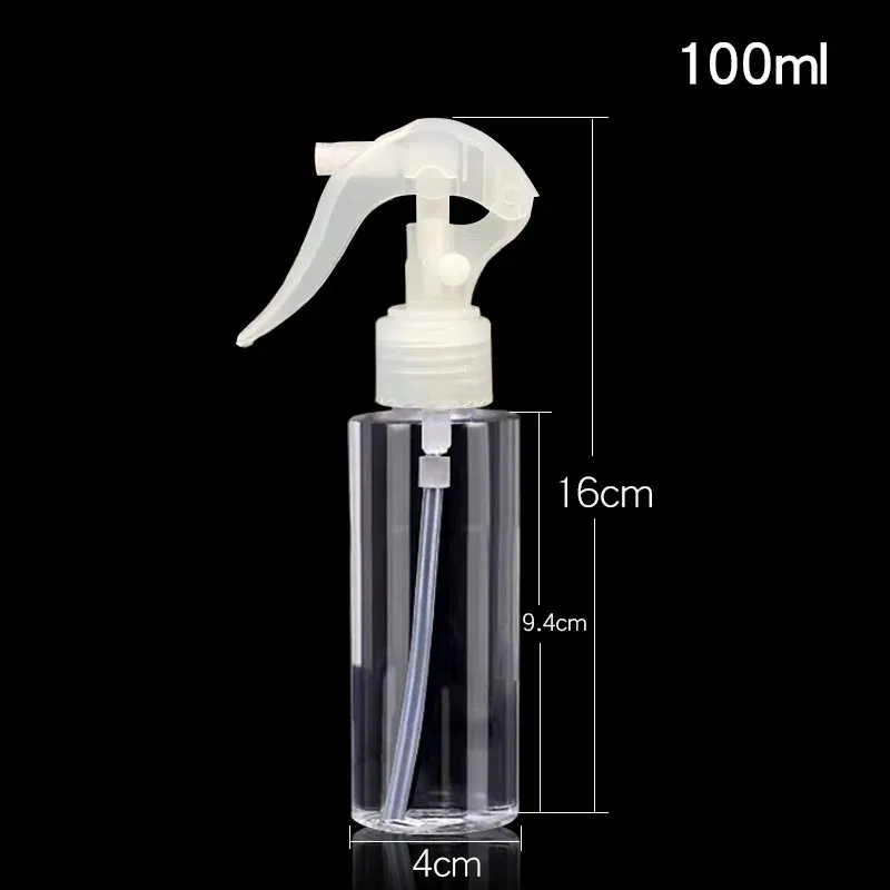 Pulvérisateur en plastique rechargeable de 100 à 500 ml, pompe à main, idéal pour l'alcool désinfectant et les voyages 11