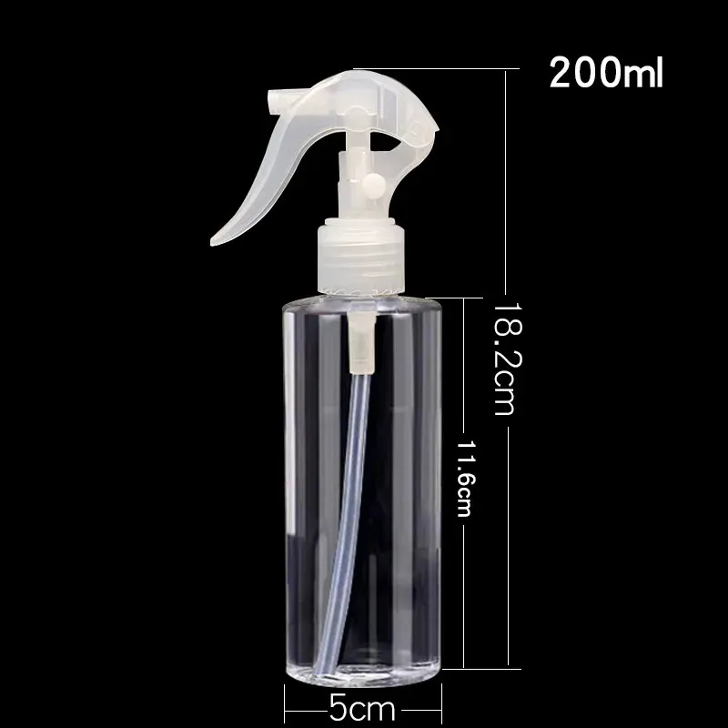Pulvérisateur en plastique rechargeable de 100 à 500 ml, pompe à main, idéal pour l'alcool désinfectant et les voyages 12