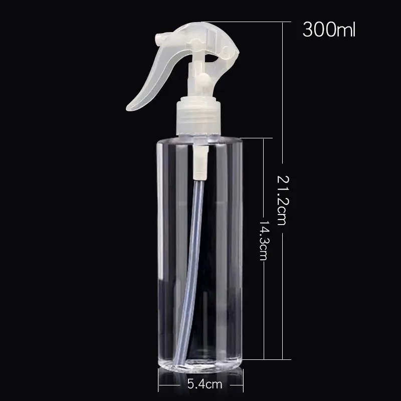 Pulvérisateur en plastique rechargeable de 100 à 500 ml, pompe à main, idéal pour l'alcool désinfectant et les voyages 8