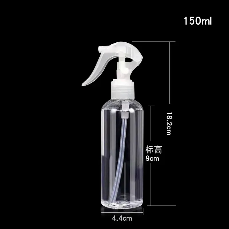 Pulvérisateur en plastique rechargeable de 100 à 500 ml, pompe à main, idéal pour l'alcool désinfectant et les voyages 10