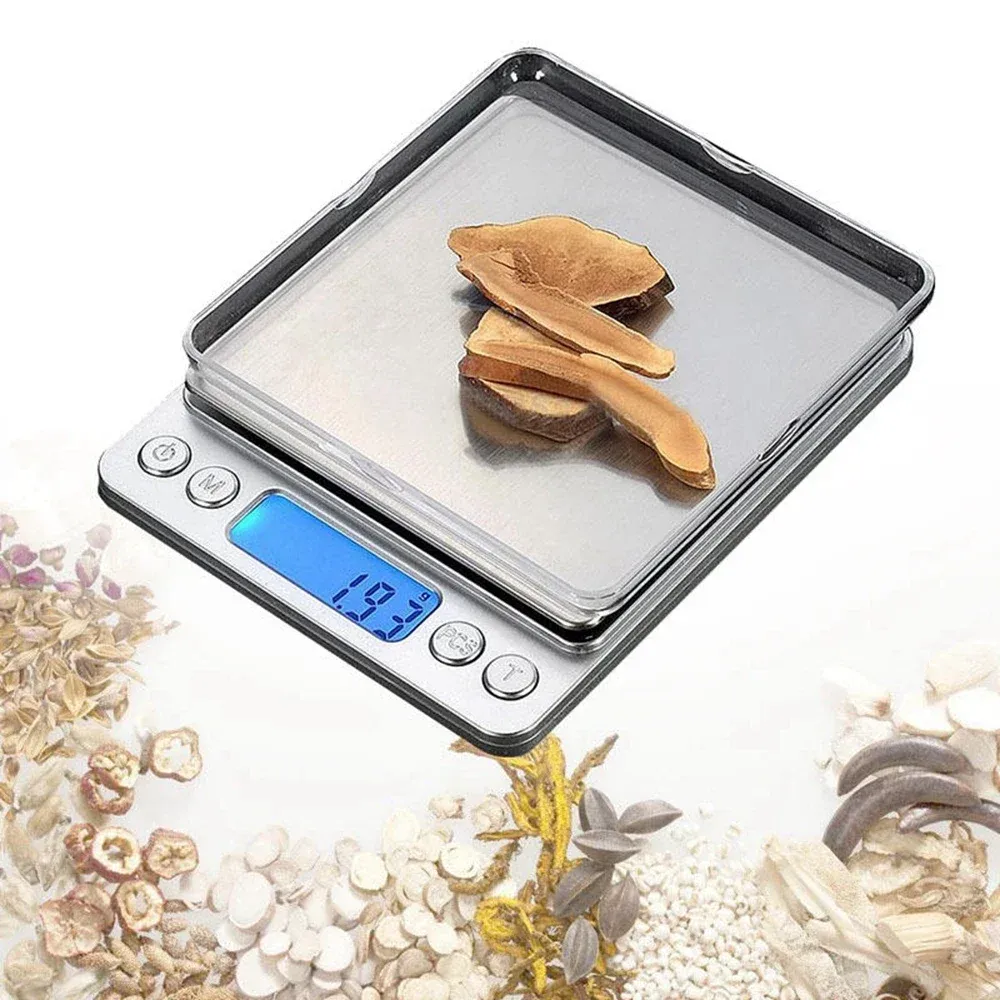 Balance numérique de poche pour bijoux, 3000 g x 0,1 g, balance de précision pour bijoux, 500 g x 0,01 g, sans emballage de vente au détail 3