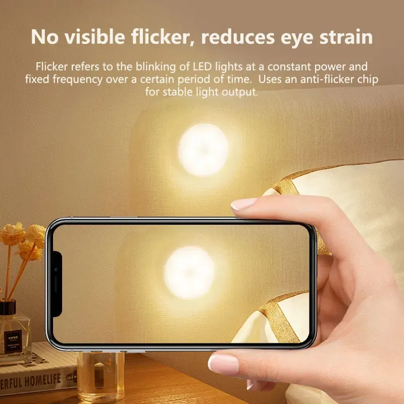 Veilleuse LED intelligente en situation