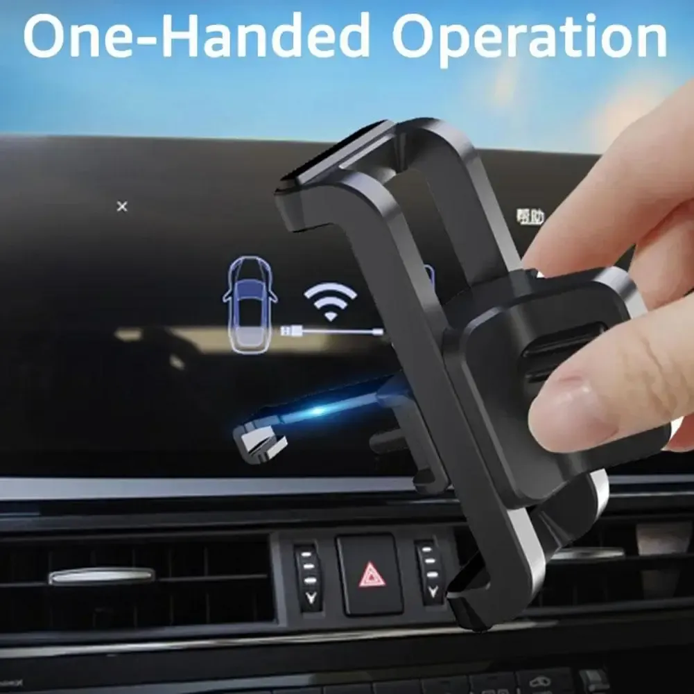 Support installé sur une grille d'aération