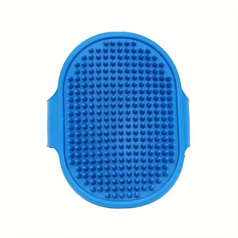 Brosse de bain en silicone pour chien avec poignée circulaire réglable 8