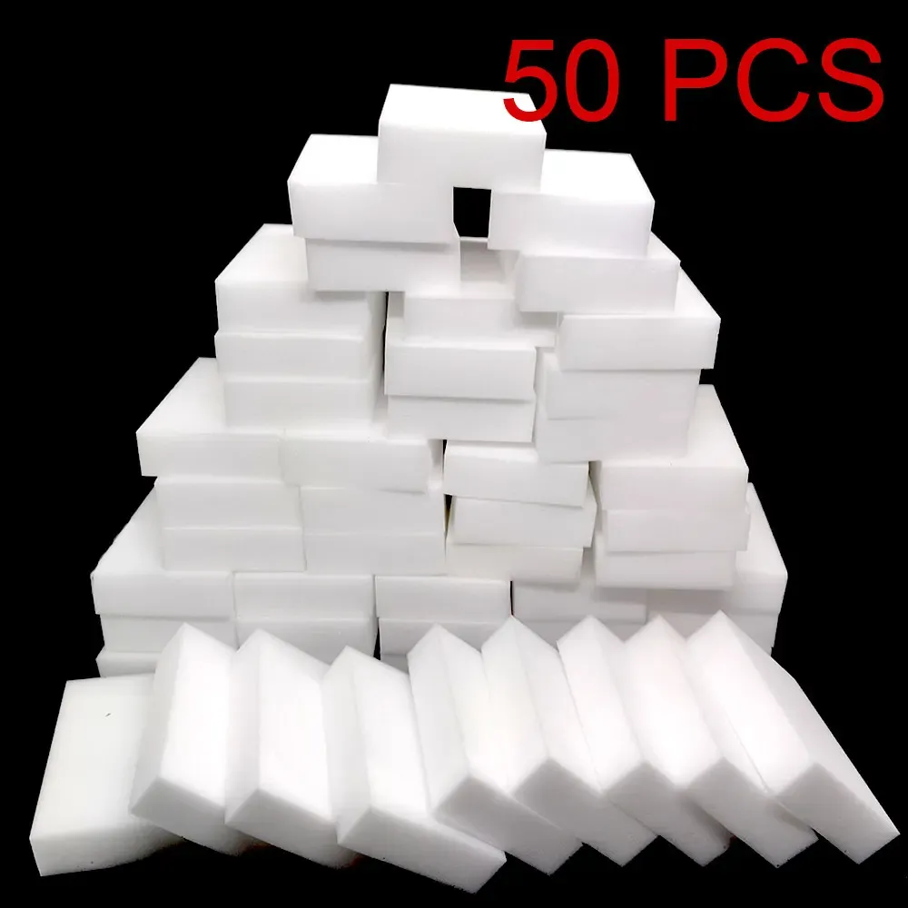 Éponge magique en mélamine, gomme de nettoyage pour cuisine et salle de bain, lot de 1 à 100 pièces 8