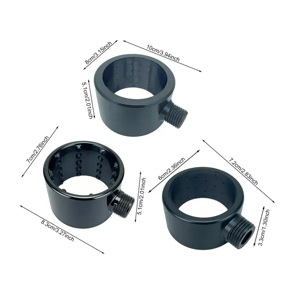 Pommeau de douche à hydromassage avec buse spirale à jet 360° pour un nettoyage complet 5
