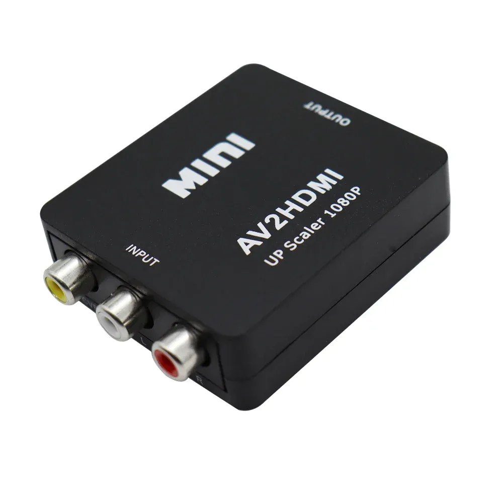 Connexion du convertisseur à un téléviseur