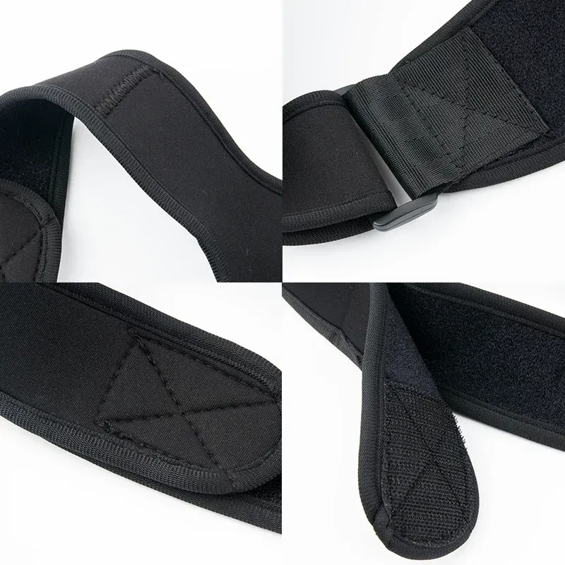 Sangle correctrice invisible pour homme, attelle de soutien anti-dos voûté réglable, pour une meilleure posture 6