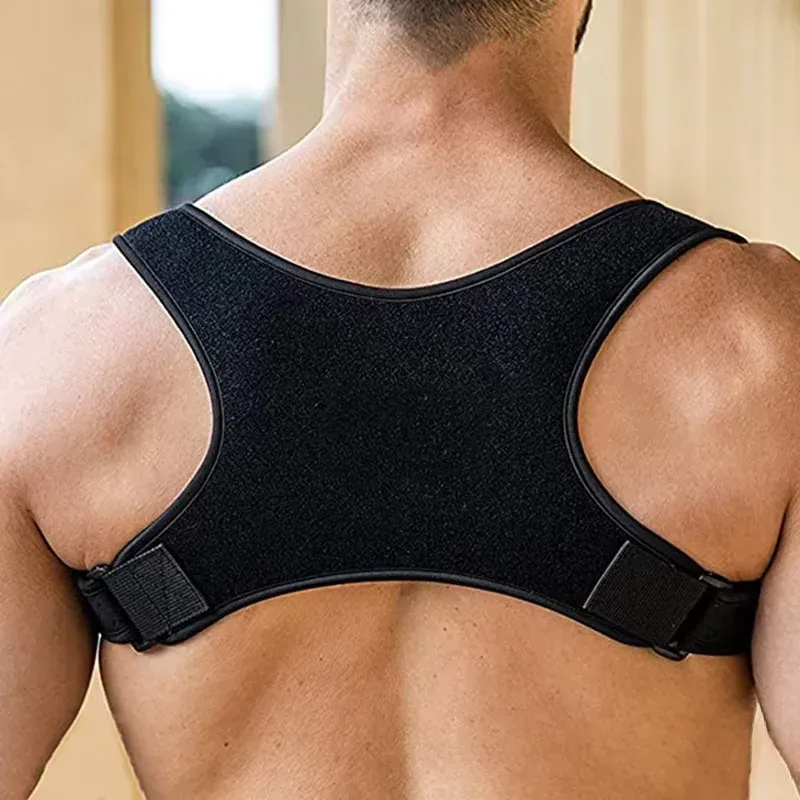 Vue détaillée de la sangle correctrice pour homme