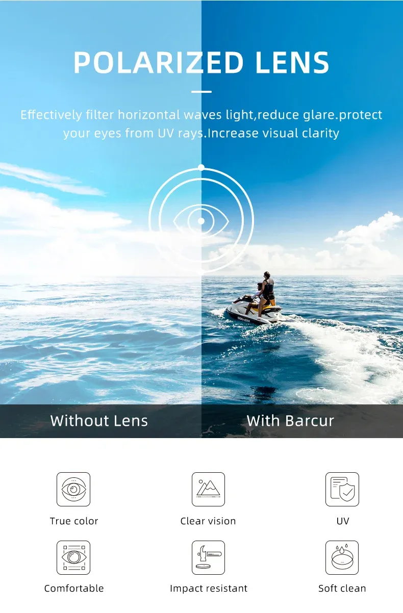 Lunettes BARCUR pour la pêche