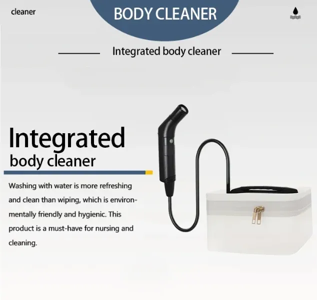 Pulvérisateur de bidet électrique portable, vue d'ensemble