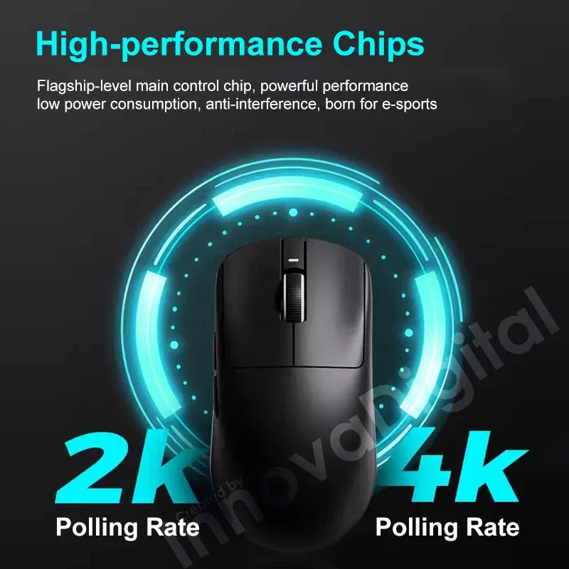 Souris de jeu sans fil ATK VXE Dragonfly R1 Pro MAX PAW3395, Édition R1 SE Plus, Esports FPS, rechargeable et légère 3