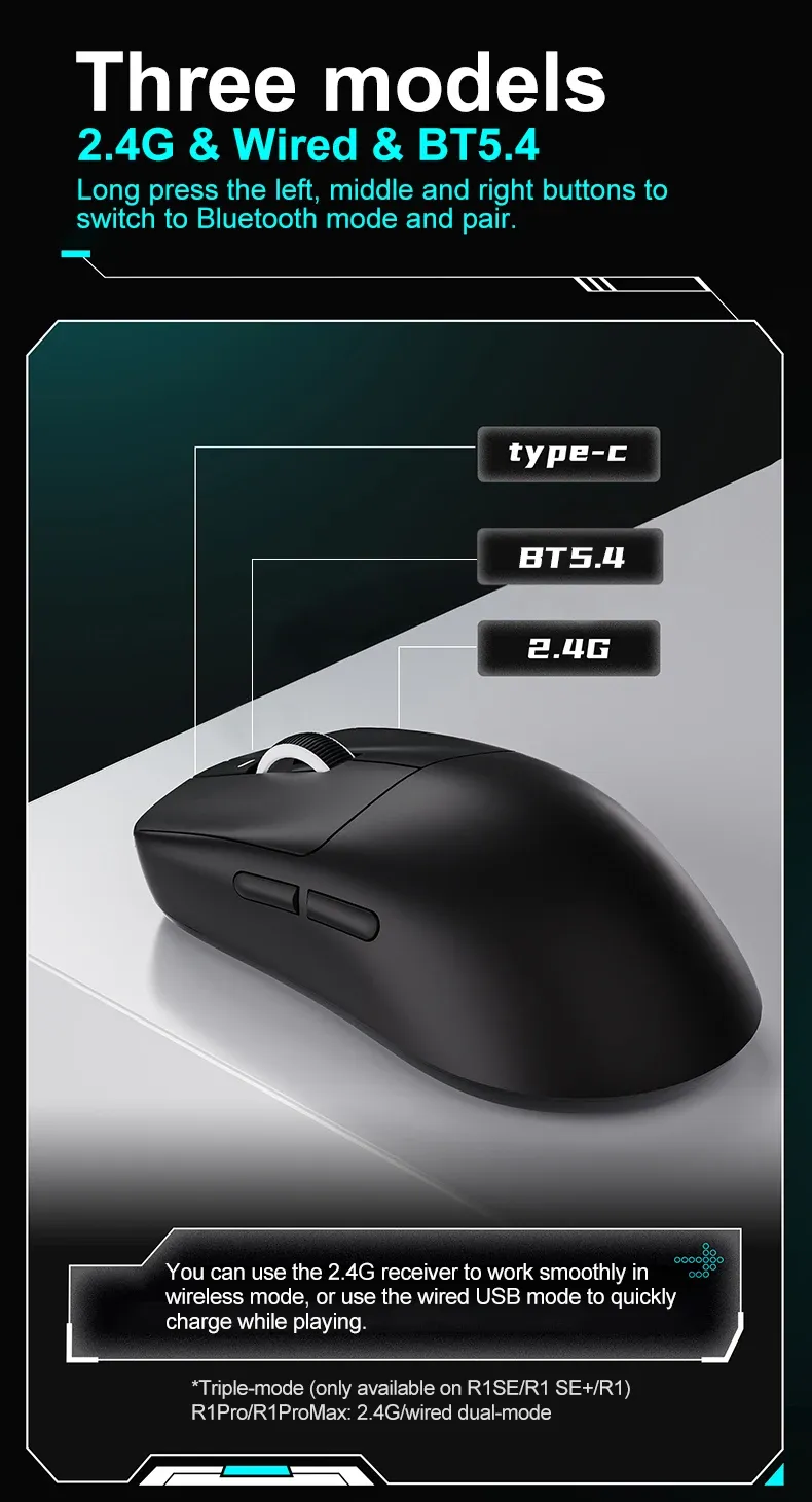 Souris VXE R1 prise en main