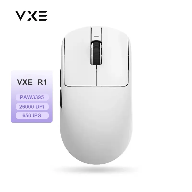 Souris de jeu sans fil ATK VXE Dragonfly R1 Pro MAX PAW3395, Édition R1 SE Plus, Esports FPS, rechargeable et légère 11