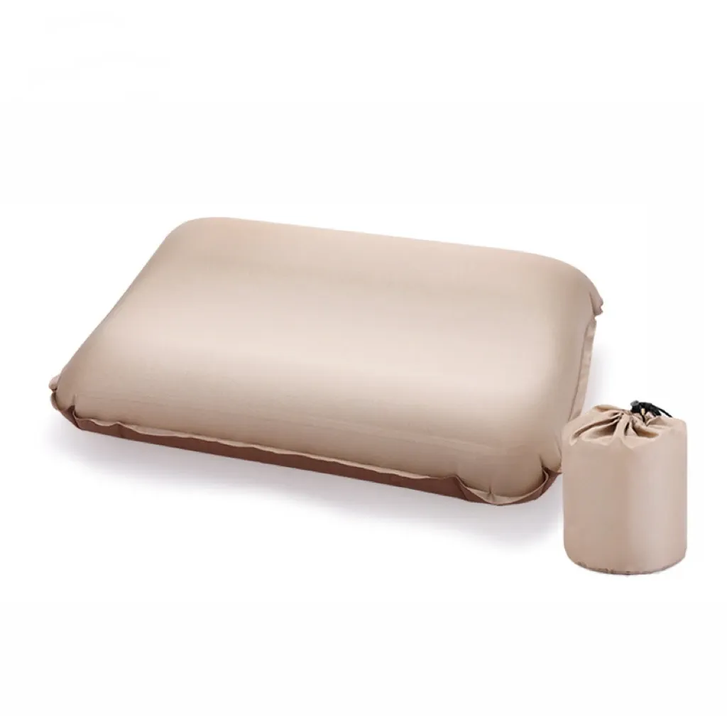 Oreiller de camping gonflable autonome Westtune, ultraléger, en mousse 3D compacte, oreiller de cou de voyage pour l'extérieur 7