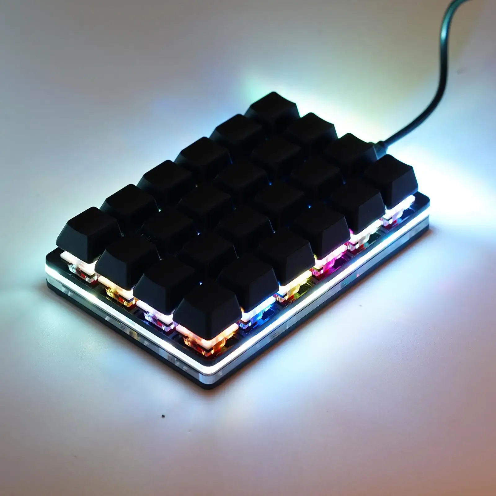 Mini clavier mécanique personnalisé, détail