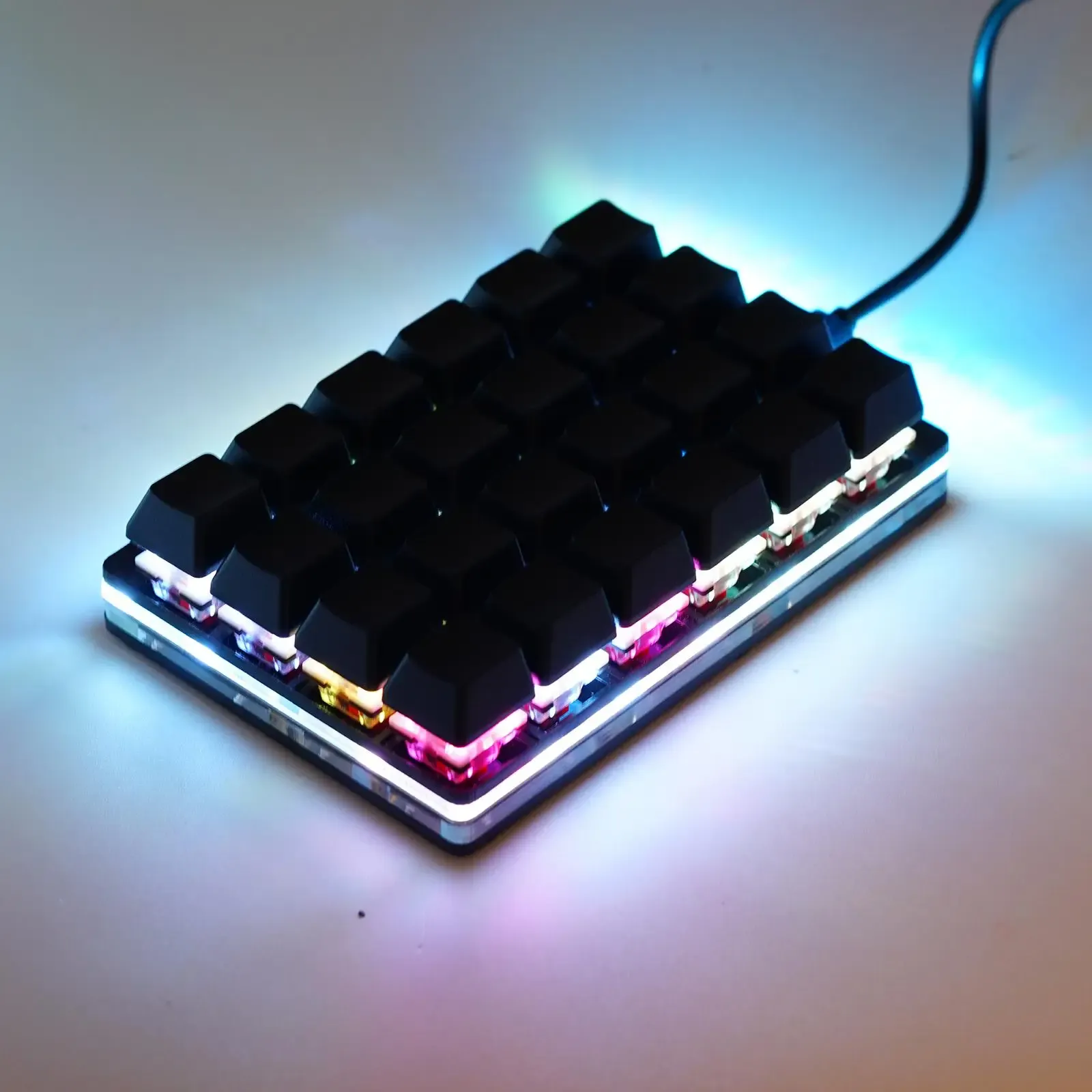 Mini clavier mécanique personnalisé, détail