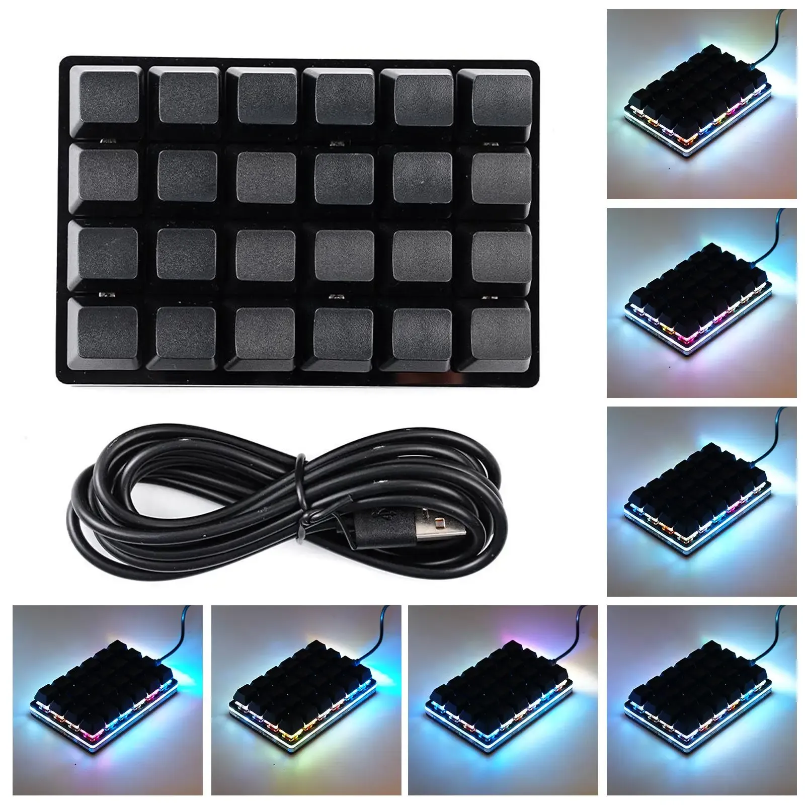 Mini clavier mécanique personnalisé, détail