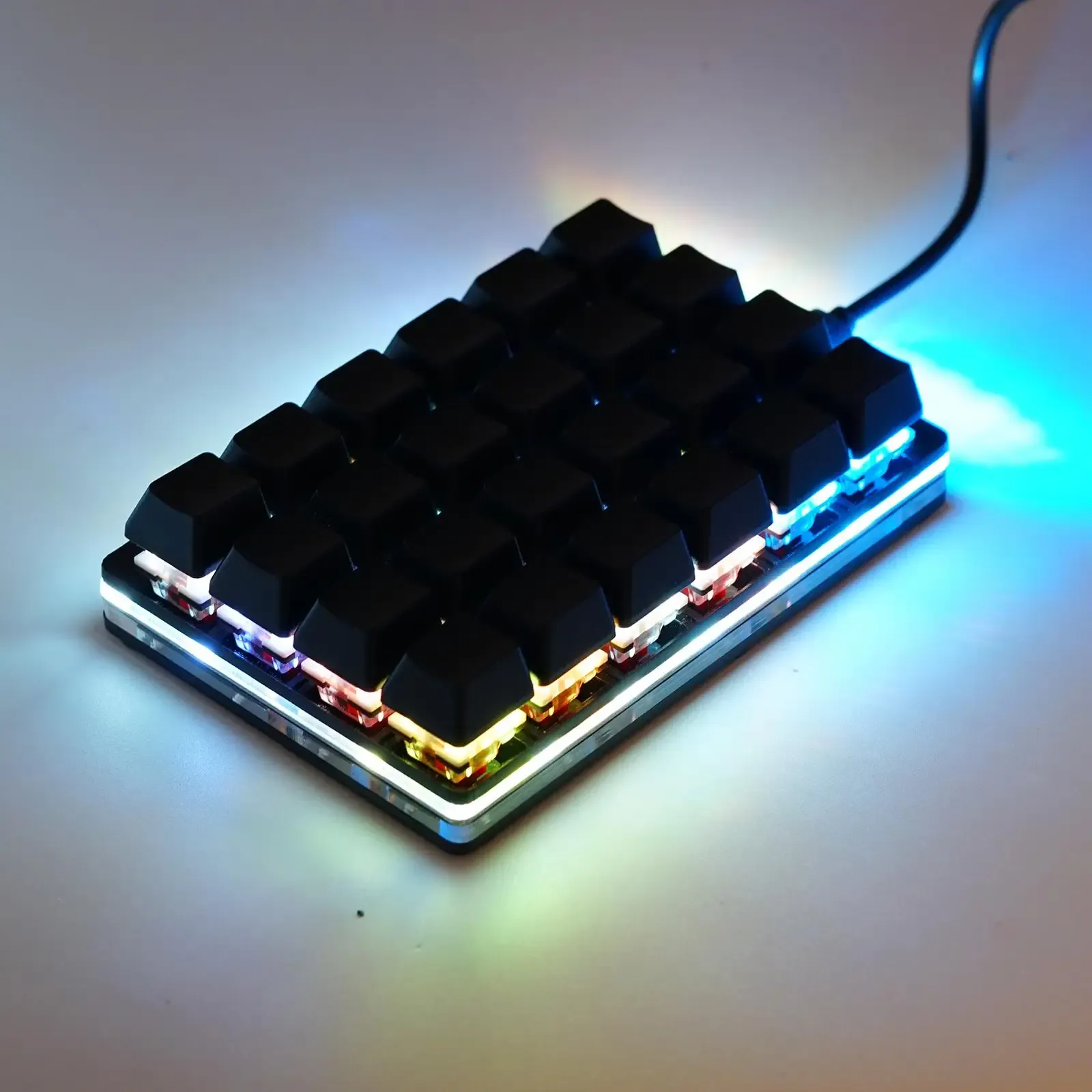 Mini clavier mécanique personnalisé, détail