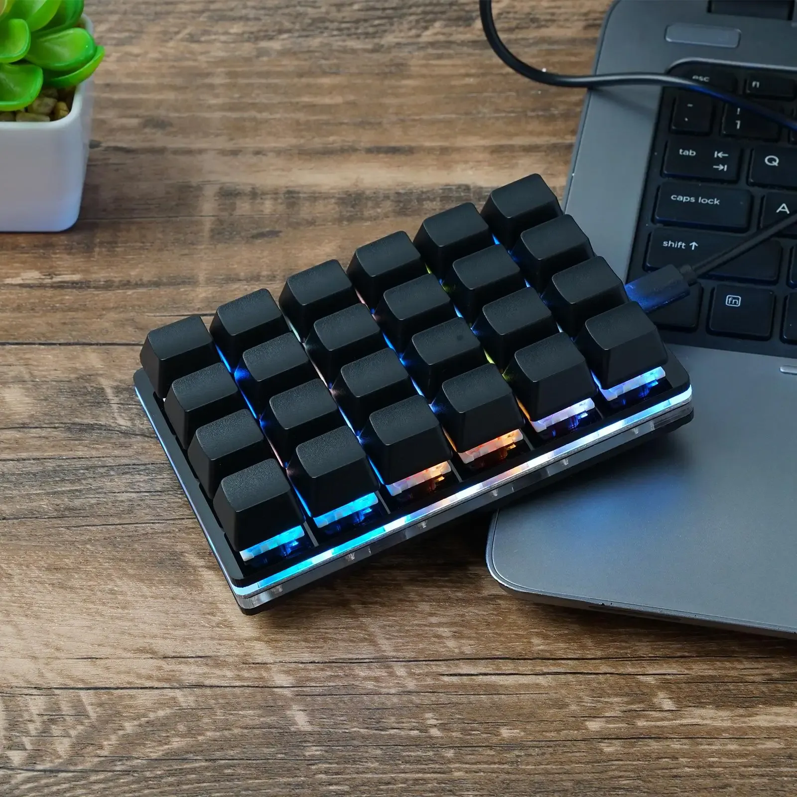 Mini clavier mécanique personnalisé, détail