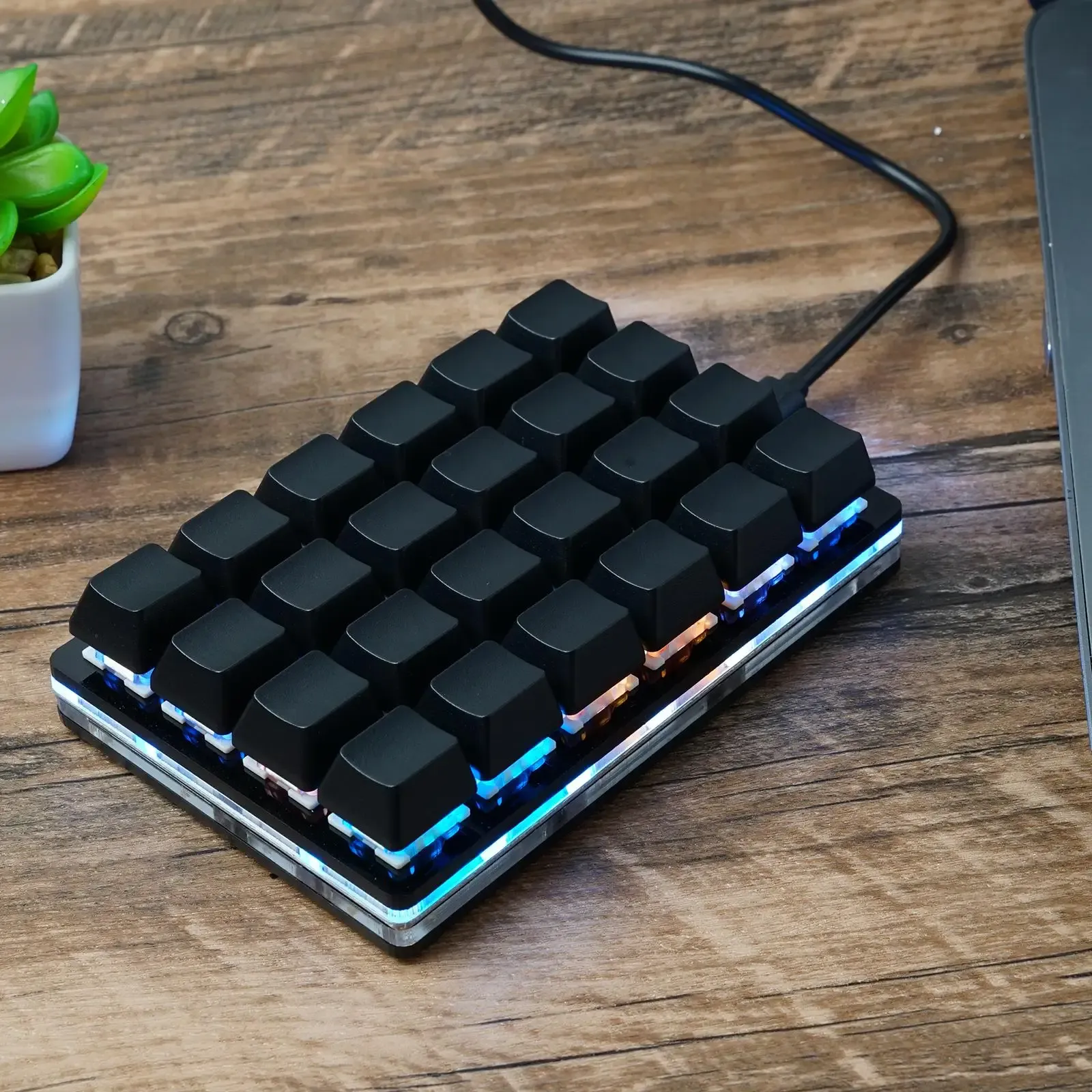 Mini clavier mécanique personnalisé, détail