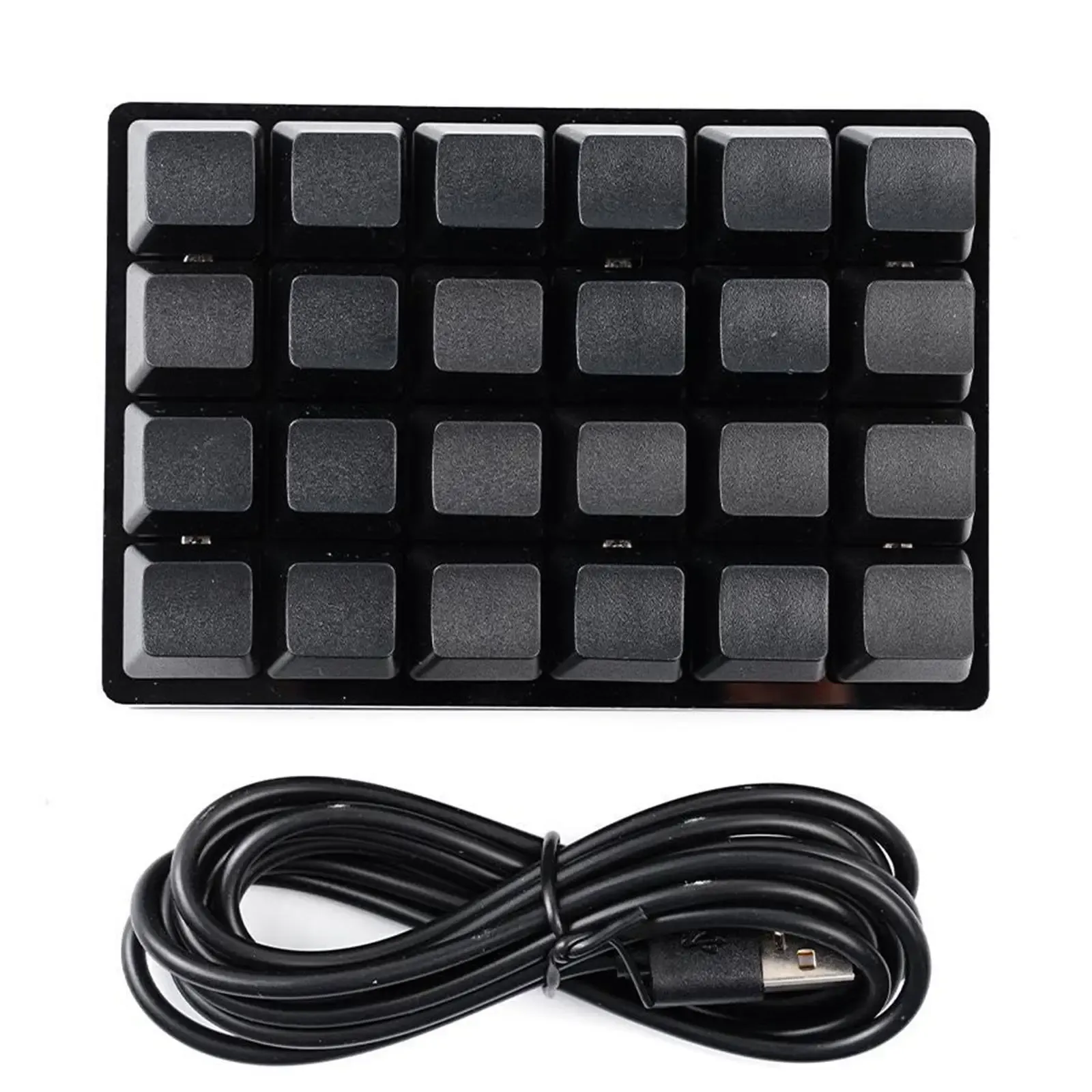 Mini clavier mécanique personnalisable USB, 2/4/6/7/8/9/12/16/24 touches, clavier de jeu, dispositif Sayo, raccourcis programmables, nouveau 14