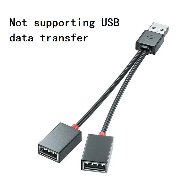 Adaptateur USB 1 vers 2 en situation d'utilisation