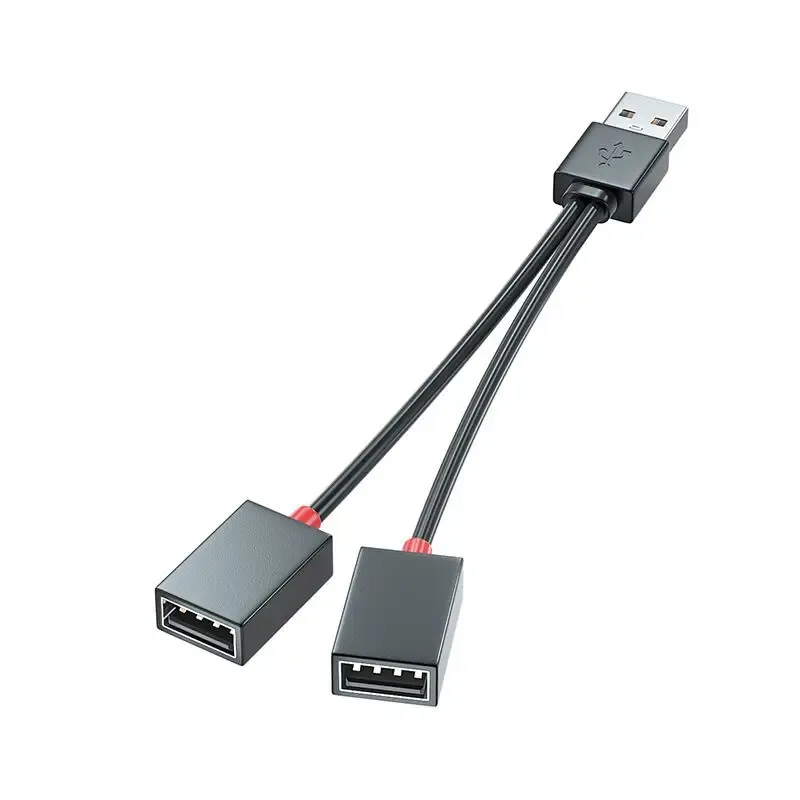 Adaptateur USB multifonction 1 vers 2 pour smartphones, tablettes et hubs multi-interfaces (charge uniquement, sans transfert de données) 8