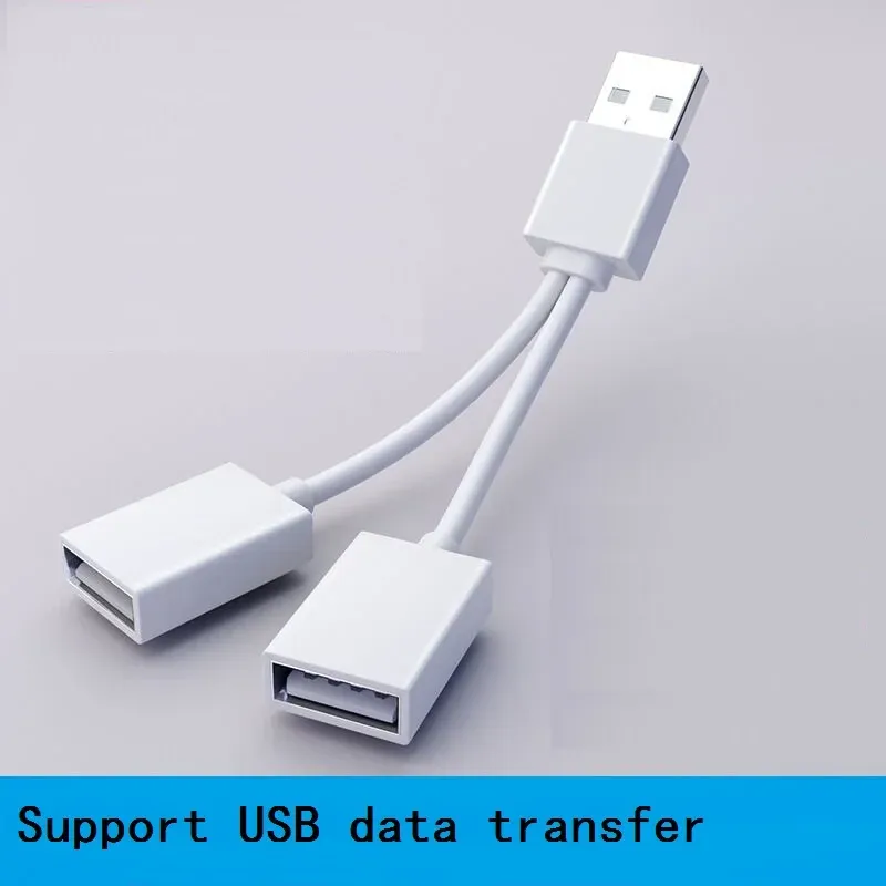 Adaptateur USB multifonction 1 vers 2 pour smartphones, tablettes et hubs multi-interfaces (charge uniquement, sans transfert de données) 9