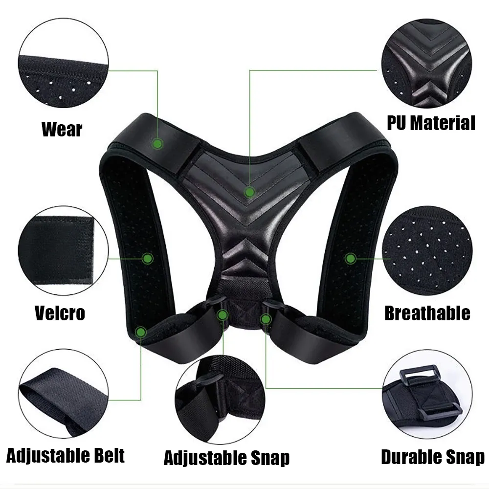 Correcteur de posture, vue complémentaire