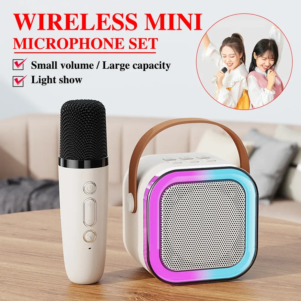 Microphone karaoké sans fil KTV haut de gamme avec haut-parleur colonne Bluetooth 2