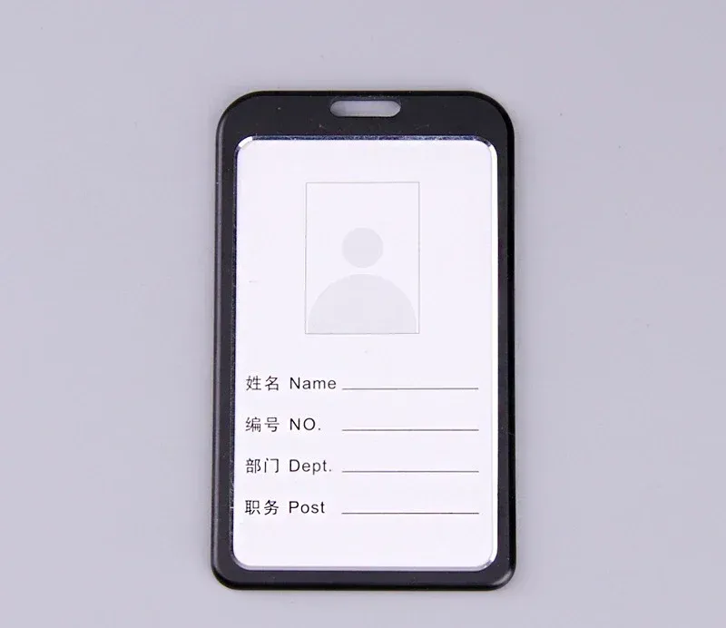 Porte-badge rétractable avec pince et porte-clés pour carte d'identité et étiquette de nom 13