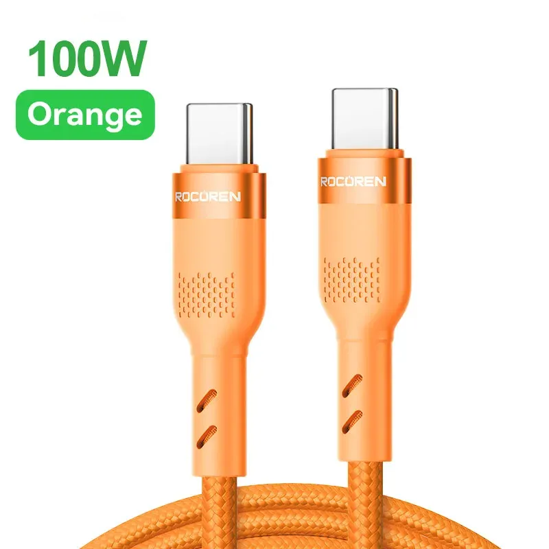 Câble de charge rapide Rocoren 240 W USB-C vers USB, compatible PD 3.1, pour iPhone, MacBook et iPad 12