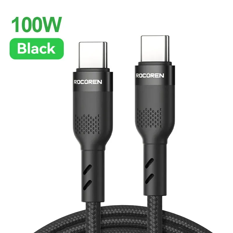 Câble de charge rapide Rocoren 240 W USB-C vers USB, compatible PD 3.1, pour iPhone, MacBook et iPad 8