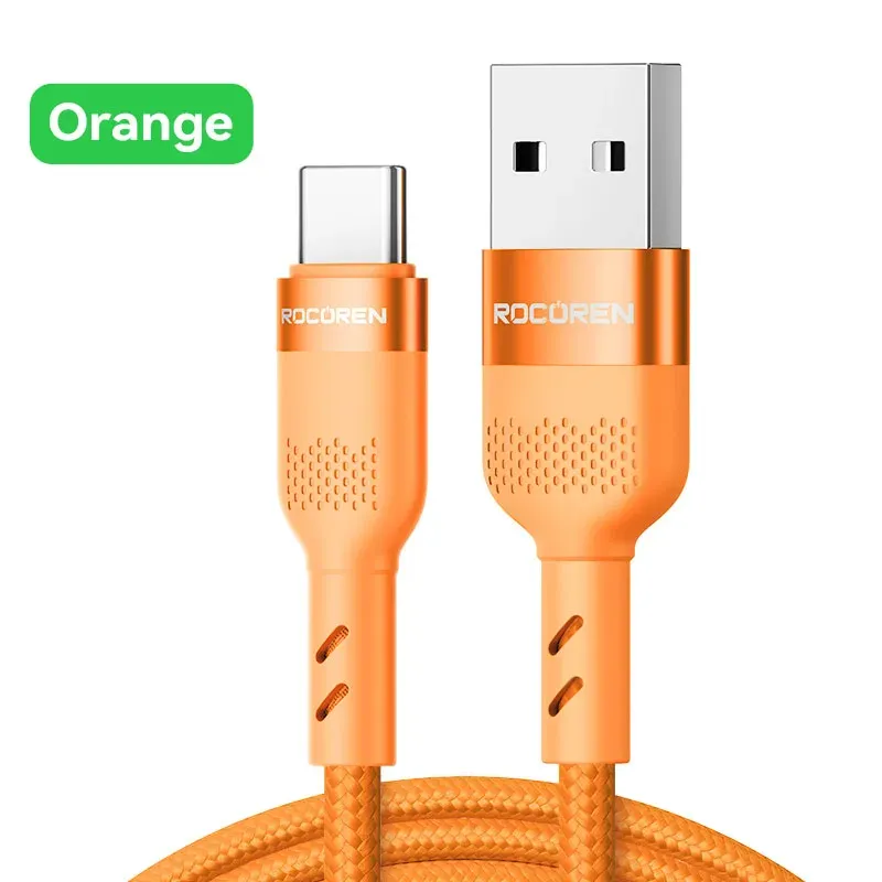 Câble de charge rapide Rocoren 240 W USB-C vers USB, compatible PD 3.1, pour iPhone, MacBook et iPad 14