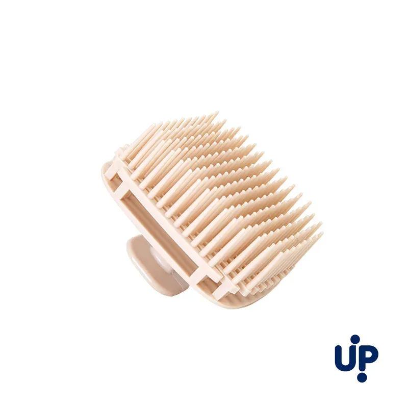 Brosse de shampooing en silicone, peigne de massage du cuir chevelu, brosse de massage corporel pour la douche 5