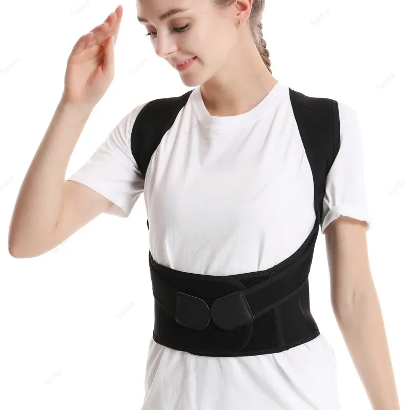 Ceinture correctrice de posture, tissu respirant