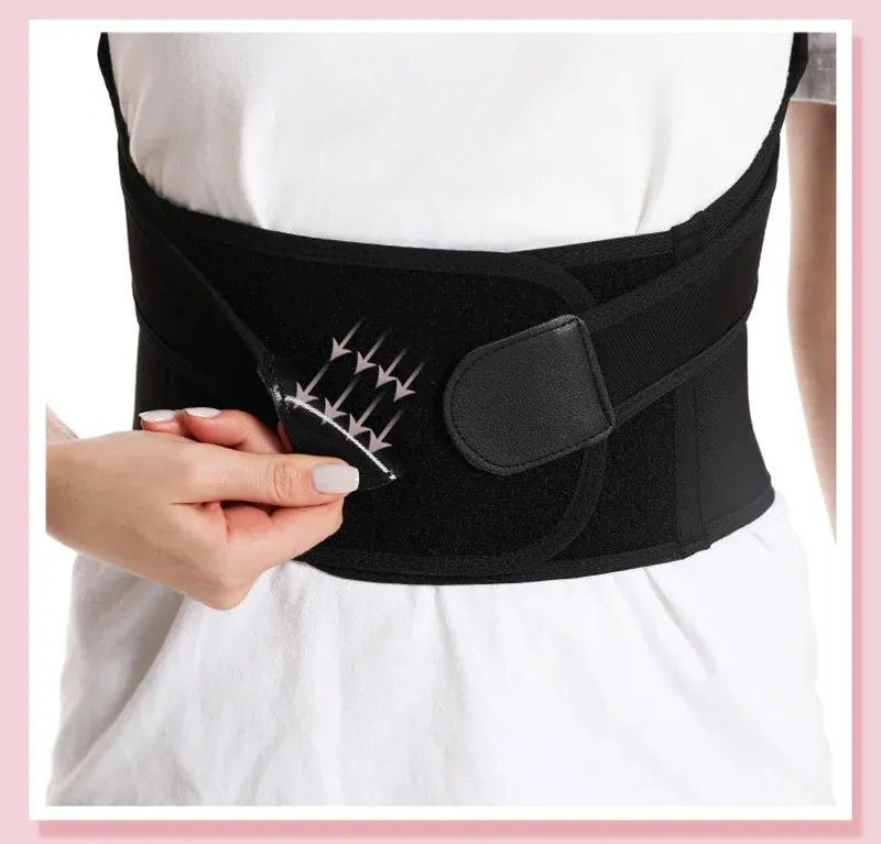 Ceinture correctrice de posture, en situation de travail