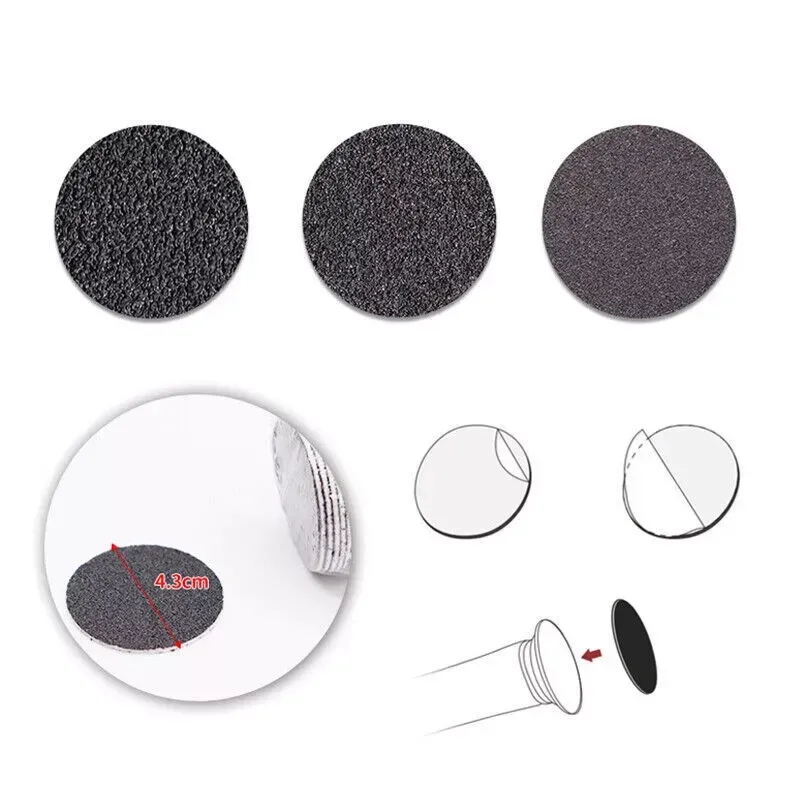 Lot de 60 disques abrasifs de rechange pour lime électrique pour les pieds, élimination des callosités et des peaux mortes 5