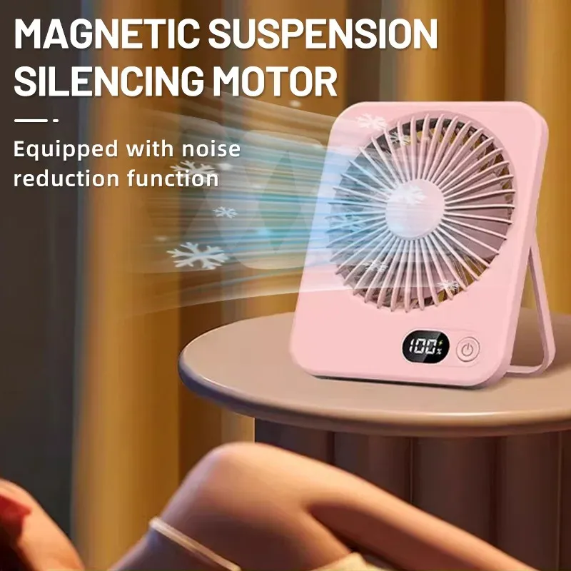 Mini ventilateur portable pliant USB, détail du design